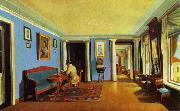 Kapiton Zelentsov Sitting-Room Spain oil painting artist